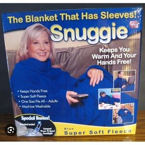 Unused unopened blue Snuggie